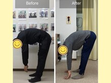 ナオル整体 大宮院(NAORU整体)/前屈が出来るようになった！