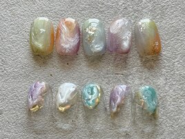 カラフルオーロラ　ちぐはぐ