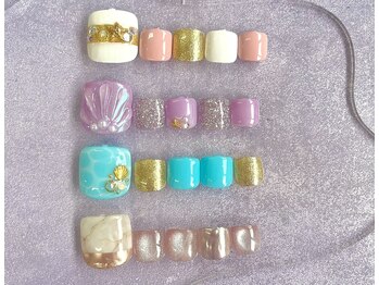 キャンアイドレッシー 熊谷店/夏フット定額¥7000