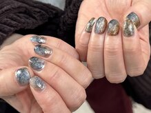 フォルクネイル(:volk nail)/ブルーニュアンス