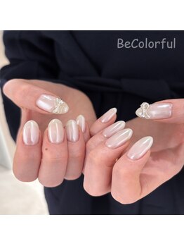 ビーカラフル 新宿店(BeColorful)の写真/【*スカルプ150分コース¥14990】デザインもフォルムも可愛い♪あなたの好きなデザインが見つかる♪[新宿駅]