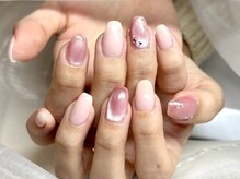 ラーシューシュ(la-chou-chou)/シンプルネイルコース ¥6500