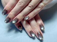 ソケリ(Sokeri)の雰囲気（マグネットネイル☆ワンカラーでも先端にデザインを入れても◎）