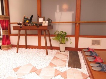 ヒーリングサロン氣颯 東店/サロン入口