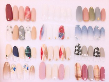 ネイルサロンアンドジュエリー アリュール(ALLURE)/11月、12月の定額デザイン☆彡