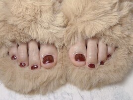 フットワンカラーネイル