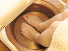 フットケアリストシュウ(footcarelist shu)/《純銅の桶》衛生的＆高い保温力