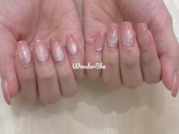 ワンダーシー(WonderShe)/グラデーションネイル