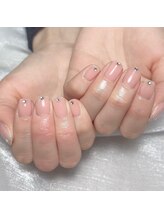 木にいる 錦糸町/ワンカラー＋10粒ストン