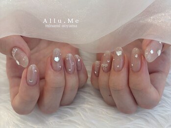 グレージュネイル(staff:mai)