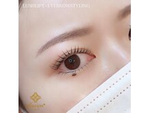 アリュージョン 秋田店/眉スタイリング×まつげパーマ
