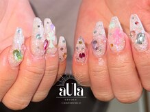 アウラ(aUla)/宝石ネイル