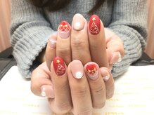 ネイルサロン コアラちゃん/【クリスマスネイル】