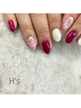 ベベ 伊丹店(BeBe)/ツイードネイル