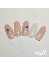 ミルク 希望ヶ丘(milk)/オフィスネイルにオススメ！