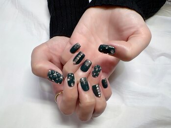 ネイルアンドアイラッシュサロン エスポアール(nail&eyelash salon espoir)/キルティングネイル 90分コース