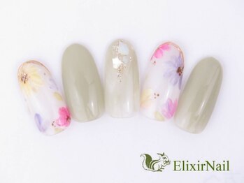 エリクサーネイル 五反田(Elixir Nail)/定額b カジュアル/クーポン使用