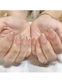 シンプルネイル♪