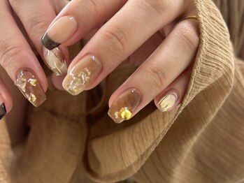 チェックネイル