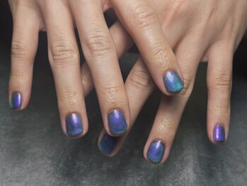 オムネイル 渋谷(HOMME NAIL)/マグネットネイル ¥6.600