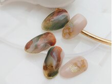 ネイルサロンアンドスクール ディスディアーナ(Disdirena)/4月ジェル定額B/大人カジュアル