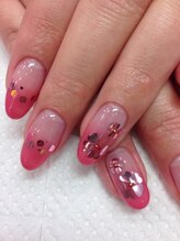 クリスタルネイル ボンベルタ橘店(CRYSTAL NAIL)/グラデーションネイル