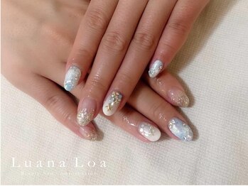 ルアナロア(Luana loa)/華やかキラキラネイル