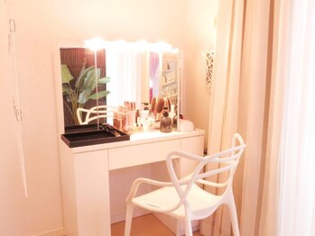 プライベートアトリエ 代官山/メイク直しもゆったりと