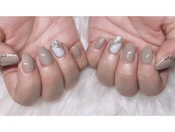 リエクラ(Re eclat)/◆ワンカラー＋アート４本◆