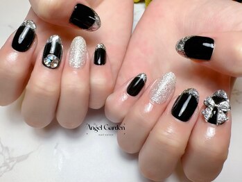 エンジェルガーデンネイル 池袋店(Angelgarden nail)/ガラスフレンチネイル