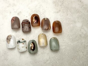 アンドヴァ ピヴォクロス店(Andova)/【24SH3】2024春ネイルvol.1