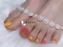 リーファネイルズ 岡山学南町店(Lea'ferNails)/フットネイル