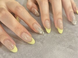 【パラジェル】フレンチネイル