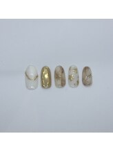 ハルカネイル 羽田空港第1ターミナル(HAIR DRESSER by atelier haruka)/春ネイル