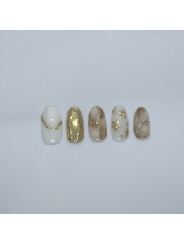 ハルカネイル 羽田空港第1ターミナル(HAIR DRESSER by atelier haruka)/春ネイル