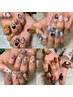 ジェルDコース【アート・派手・写真持ち込み】￥13200