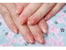 はじめてのジェルネイル♪オフ無¥5500肌馴染み良いカラーアートご提案します