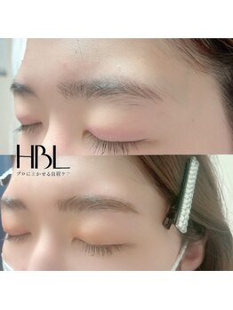 ~eyelash&eyebrow~nueの写真/話題のHBLで毛流れ改善で今風眉毛に♪プロにお任せして自分だけの理想の眉へ