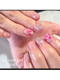 秋カラーネイル♪