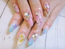 ネイルサロン ラグジェ(Nailsalon LUXE)/定額★ジェル９０分付け放題★