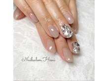 ヒスイ(Hisui)/ナチュラル埋め尽くしネイル