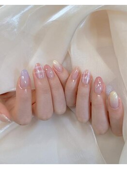 エイチ アンド ビー(H&B)/春ネイル　韓国　ワンホンネイル