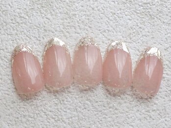 セラピッシュネイル (therapish nail)/ガラスフレンチ¥8000+Tax