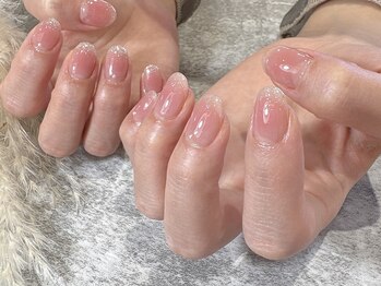 サリナスネイル(SARINASNAIL)/ふんわりチークネイル♪