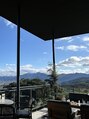 ミトノウ(MITONOU) 長野市の山の上のテラス!空気がめっちゃきれいでした!