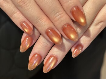 カノアネイルプレイス(KANOA nail place)/オレンジマグネット