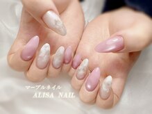 アリサネイル(ALISA NAIL)/マーブルネイル