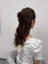 ミカヅキ 赤坂/ハーフアップアレンジセット！