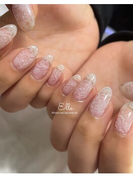 エル(Elle)/レースネイル