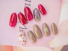 ア ネイル(A nail)/シースルーネイル　アニマル